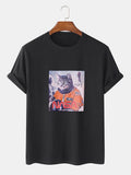 Astronaut cat T-shirt