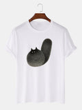 Fluffy Cat T-shirt