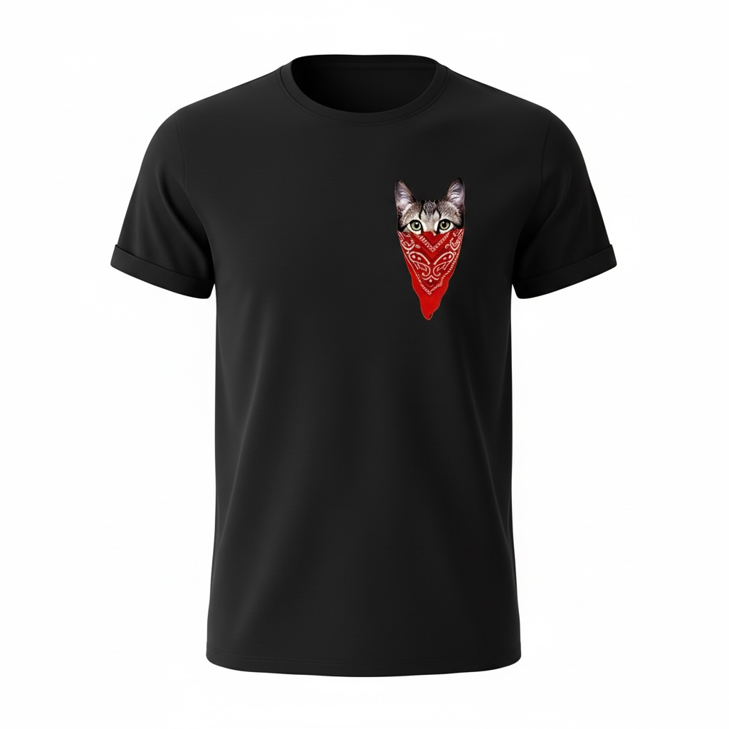MASKED CAT T-shirt