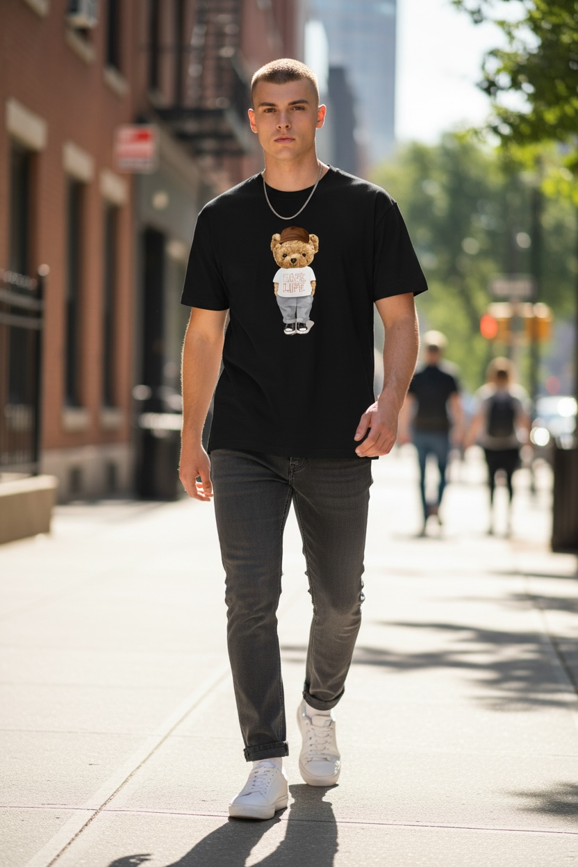 ELEGANT BEAR T-shirt