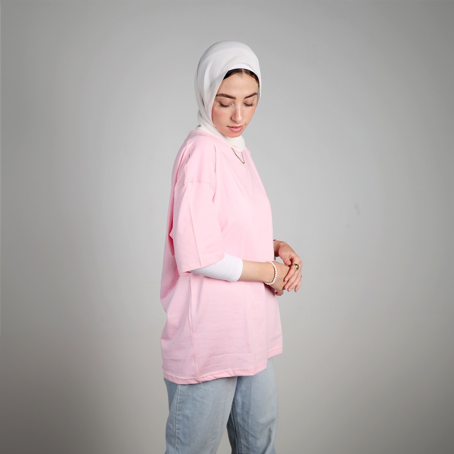 Basic oversized PINK UNISEX