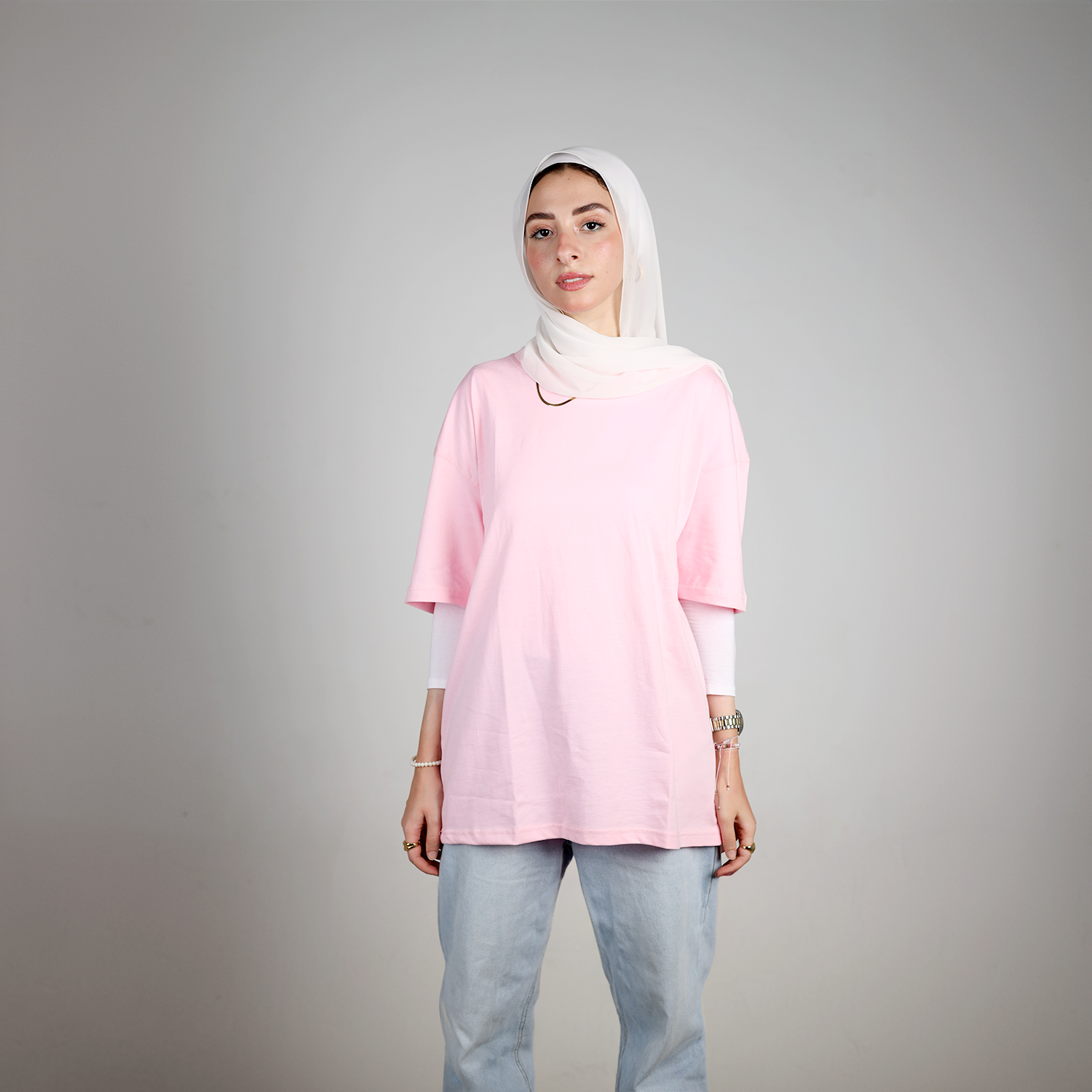 Basic oversized PINK UNISEX
