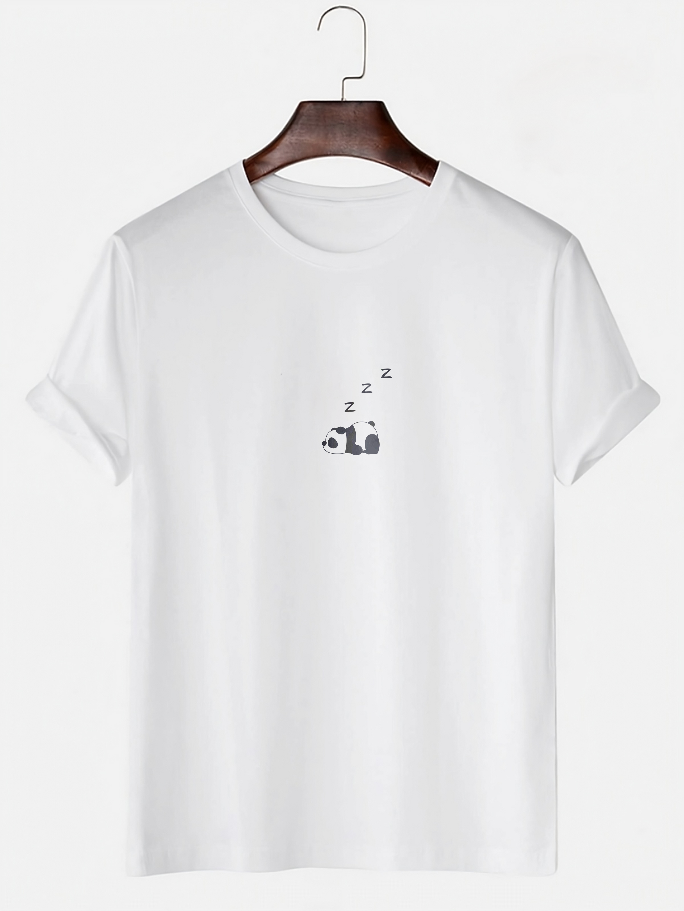 SLEEPY PANDA white T-shirt